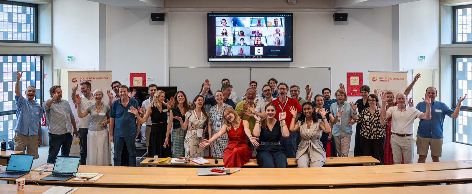 Photo de groupe — Summer School 2026, Sciences Po Lille
